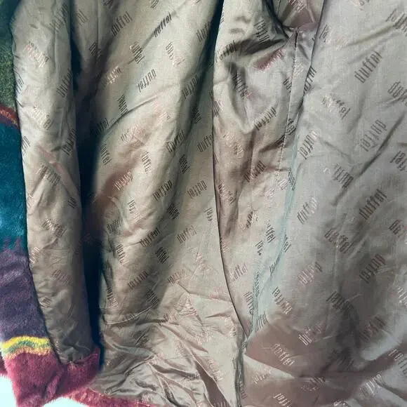 Vintage Artfur By Duffel Faux Fur Winter Jacket Size Small - Picture 6 of 7